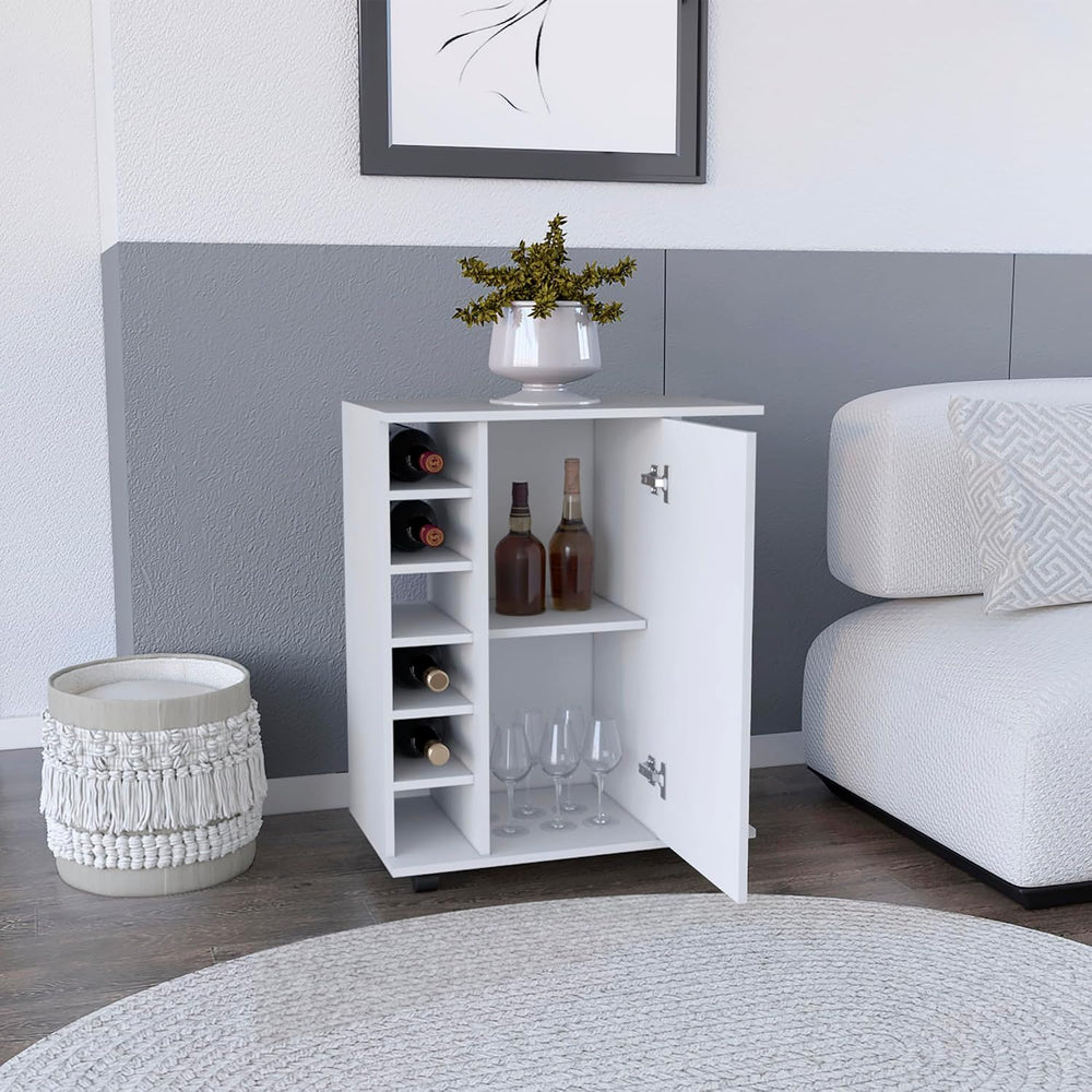 Kitchen Island with Storage and Cabinet, White/Macadamia Finish | Includes pu...