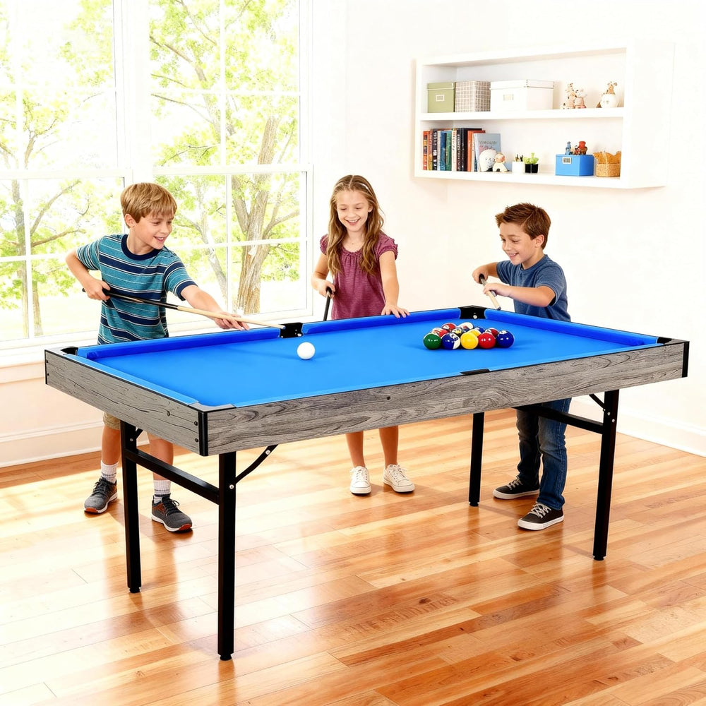 5in1 Multi-fuction Games Table,Folding Multi Game Combination Table Set with ...