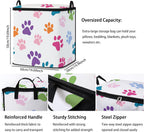 Large Comforter Storage Bag with Zipper,Closet Organizer for Clothes/Blankets/Quilts/Pillows,Fabric Storage Bags with Portable Handles 95L(2-Pack)
