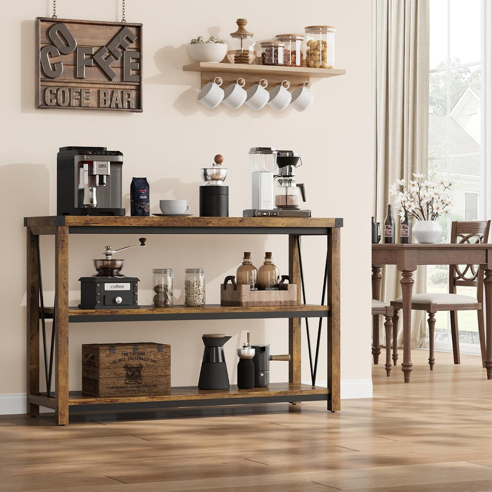 Garvee Farmhouse Console Table, 47 in Narrow Long Entryway Table with Storage...