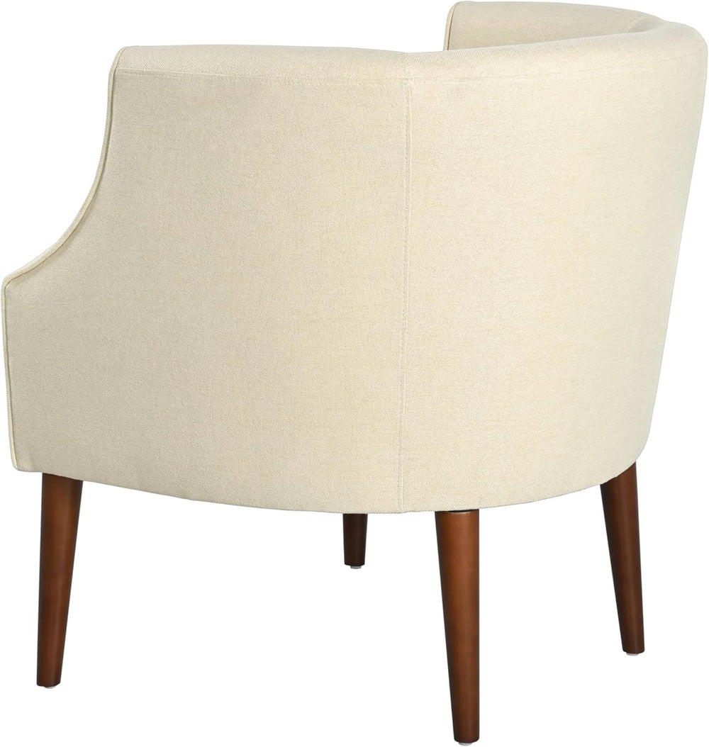 Christopher Knight Home Brandi Mid-Century Modern Fabric Upholstered Accent C...