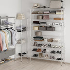 14" Deep x 60" Wide x 96" Height Wire Shelving Kit | 10-Tier | NSF Commercial Storage Rack Unit