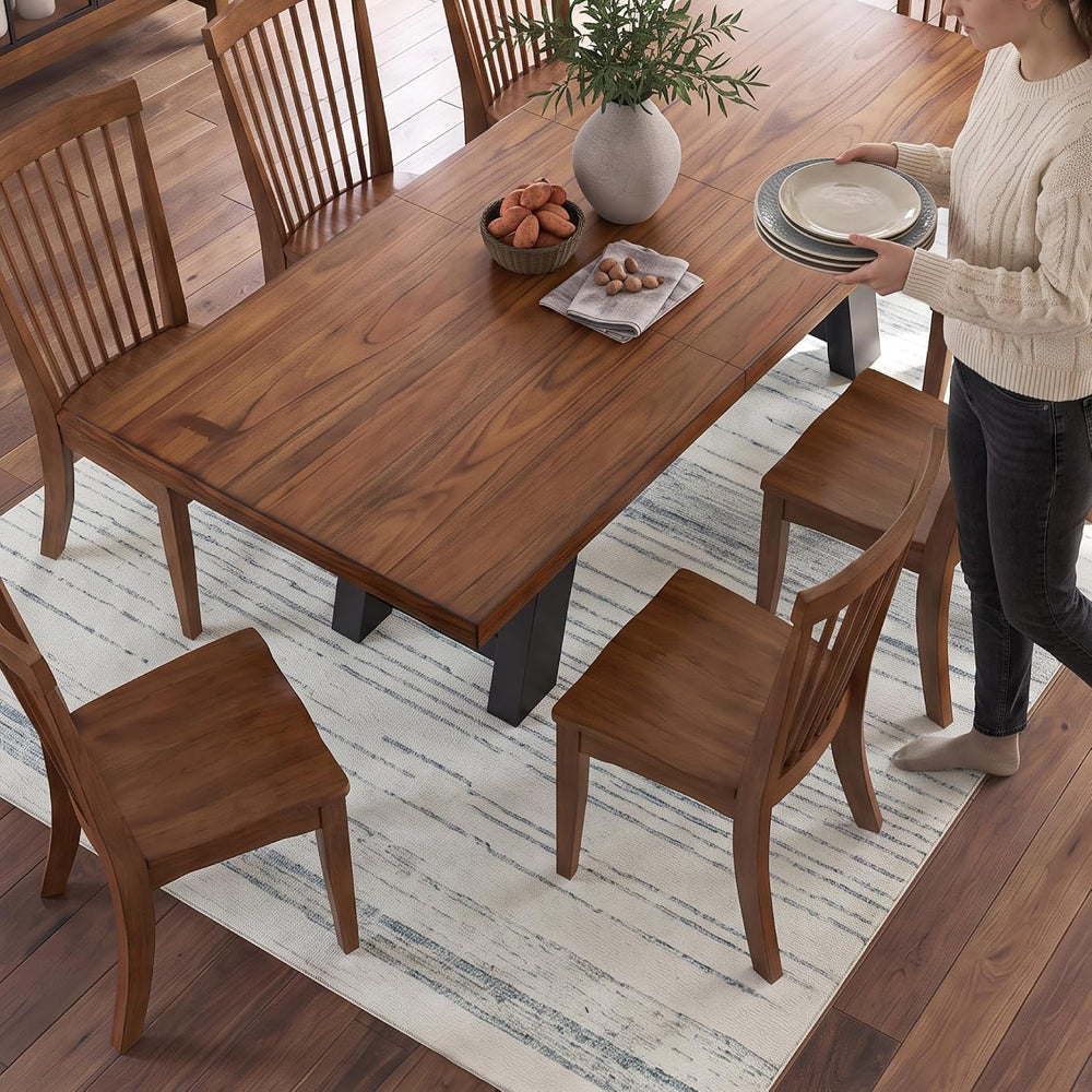 Signature Design by Ashley Windsor Dining Chairs, Set of 2, Brown