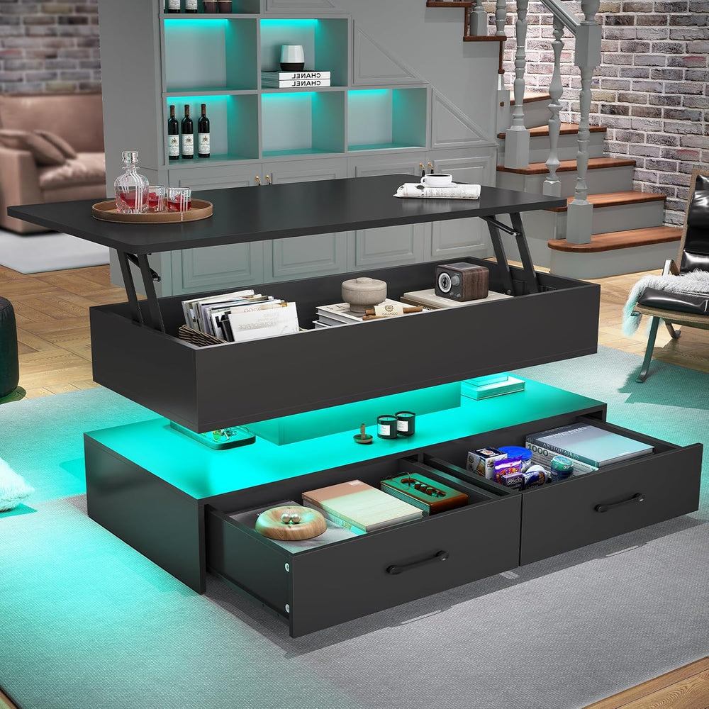 SEDETA 40" Lift Top Coffee Table, Coffee Tables with Storage for Living ...