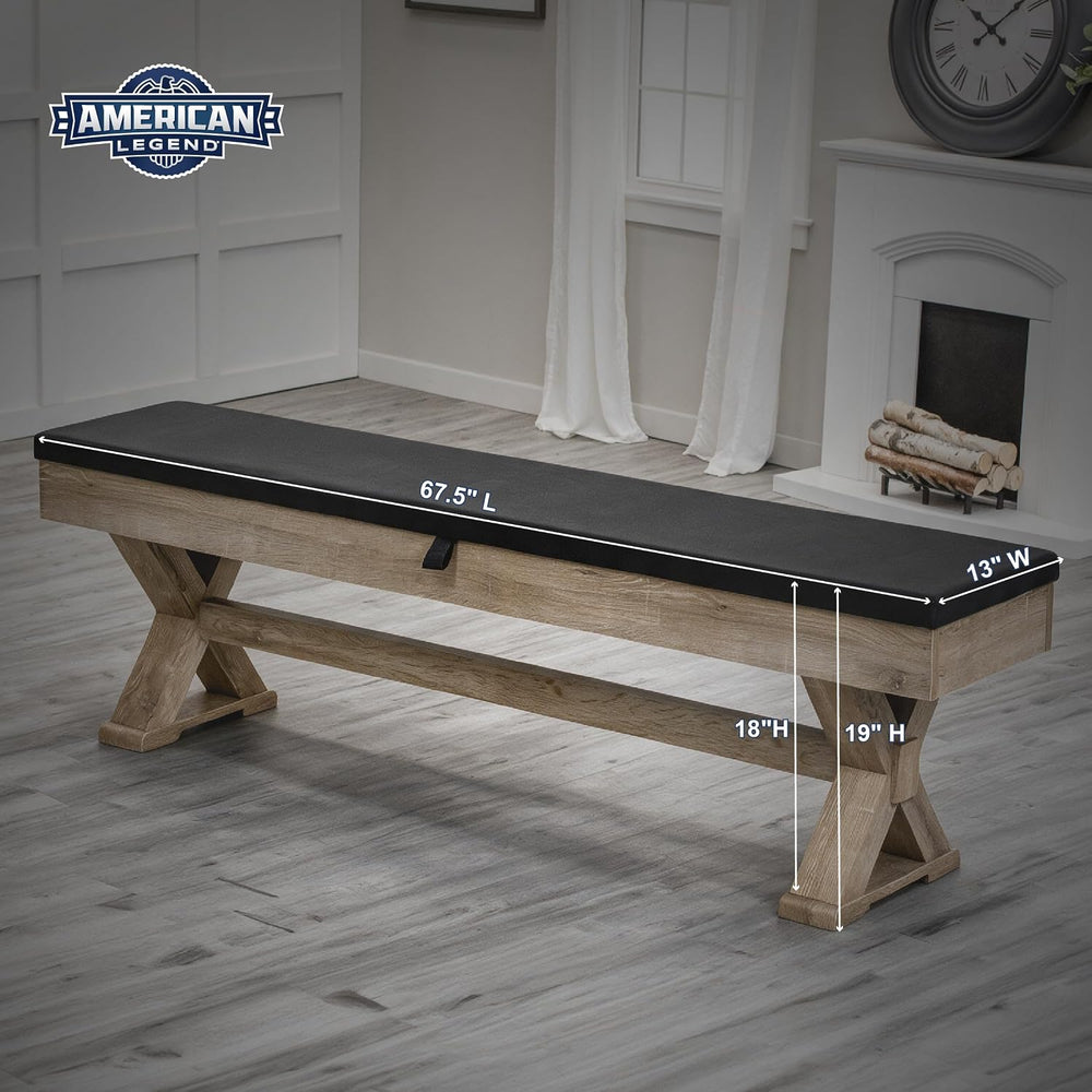 American Legend Westbrook Table Storage Benches