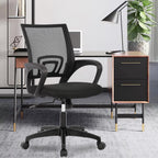 PayLessHere Home Office Chair Desk Computer Chair Adjustable Ergonomic Lumbar Support Armrest Executive with High Density Mesh 360 Degree Swivel Chair for Men Women Adults, Black