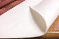 Yourtablecloth Deluxe Cushioned Heavy Duty Table Pad with Flannel Backing 52" X 90"Rectangle White