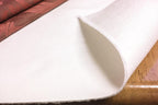 Yourtablecloth Deluxe Cushioned Heavy Duty Table Pad with Flannel Backing 52" X 90"Rectangle White