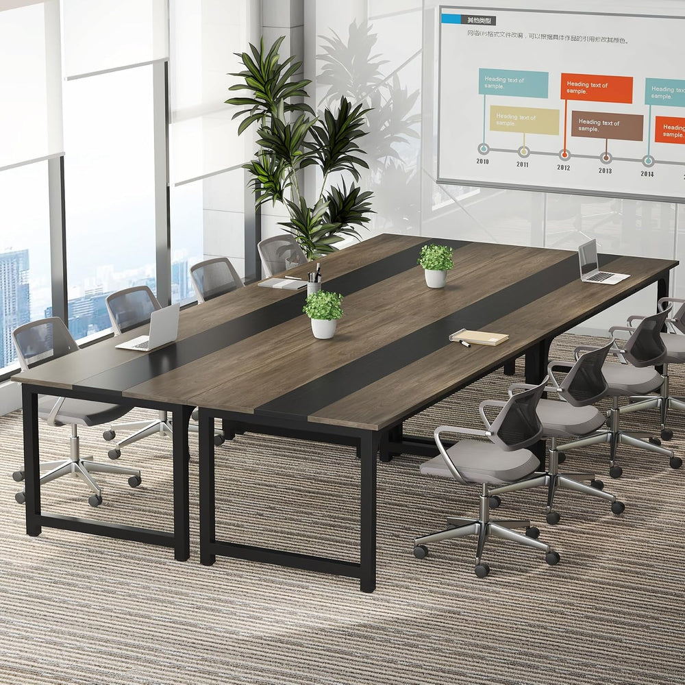 Tribesigns Modern Computer Desk, 70.8 x 31.5 inch Large Office Desk Computer ...