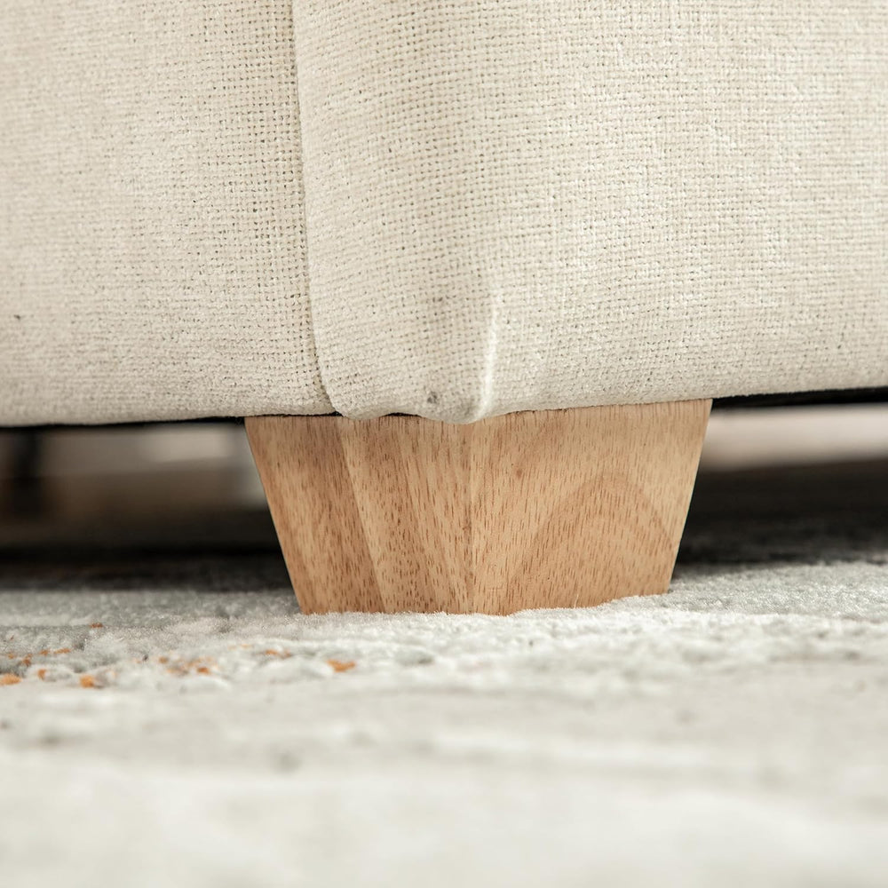 60.2'' Wide Upholstered Storage End of Bed Bench, Tufted Flip-Top Acc...