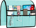 Joywell Remote Control Holder for Recliner Armchair Caddy Couch Armrest Organizer Sofa Arm Chair Caddie with 6 Pocket Storage for Magazine, Tablet, Phone, iPad, Teal