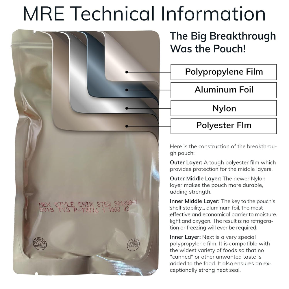 MRE Cookie Combo (12-Pack), 2024+ Production, Long Shelf Life