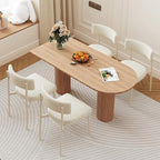 Dining Chair Set of 2 Upholstered Chairs for Kitchen Dining Room Mid Century Modern Table Chairs for Waiting Living Room, White