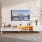 YITAHOME TV Stand for 100 Inch TVs with Power Outlet & LED Light, Fluted Entertainment Center with Storage Drawers & Cabinet, Modern Media Console for Living Room, White