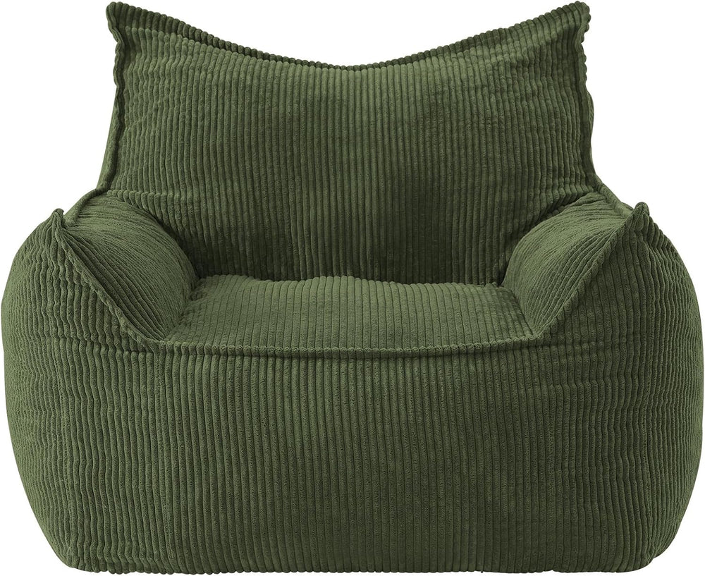 EBENCHICO Giant Bean Bag Chair for Adults, Corduroy Large Bean Bag Chairs for...