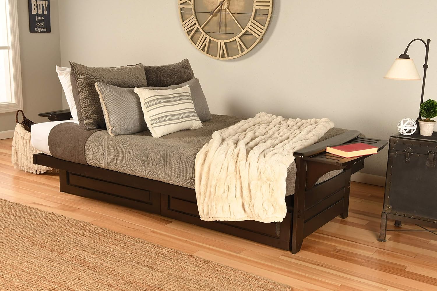 Phoenix Sofa bed, Full, Suede Navy