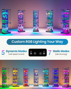 3-Piece Glass Display Cabinet Set with Glass Doors and RGB Lights,White | 2 Tall 67''H Corner Curio Cabinets with Locks and 1 Large 59''W TV Stand Display Case with Motion Sensor,Charging Hub