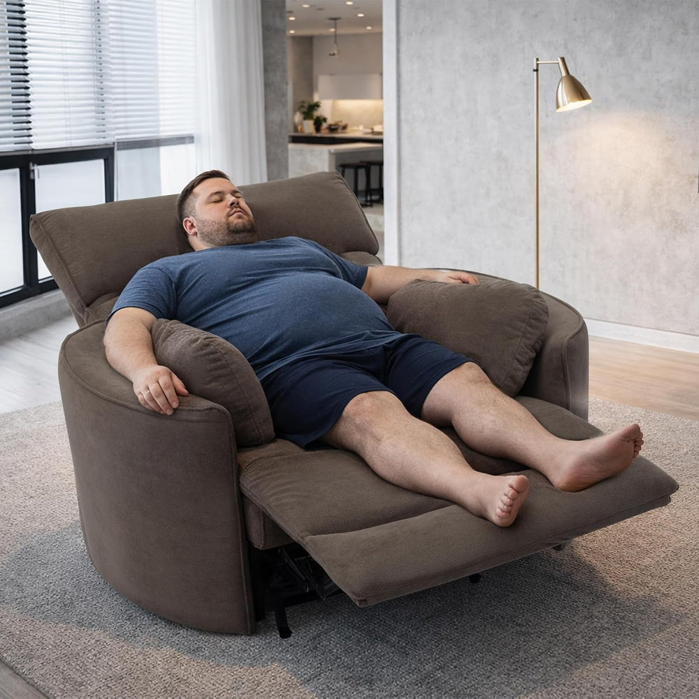 450lbs Oversized Power Recliner Chair for Big and Tall Adults, 52" Extra...