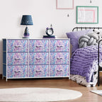 Sorbus Kids Dresser with 9 Drawers - Storage Unit Organizer Chest for Clothes - Bedroom, Kids Room, Nursery, & Closet