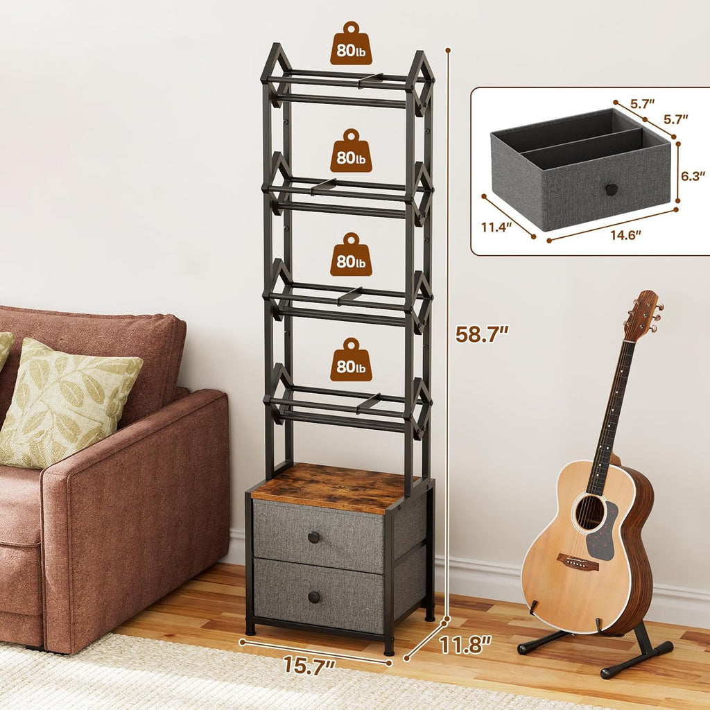 CD Storage Rack Bundle – Multi-Functional Organizer Set for CDs, DVDs, VCDs, Games – Space-Saving, Sturdy & Versatile Media Shelf Combination