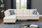 Evan Sectional Sofa for Living Room, Apartment, Bedroom, Office