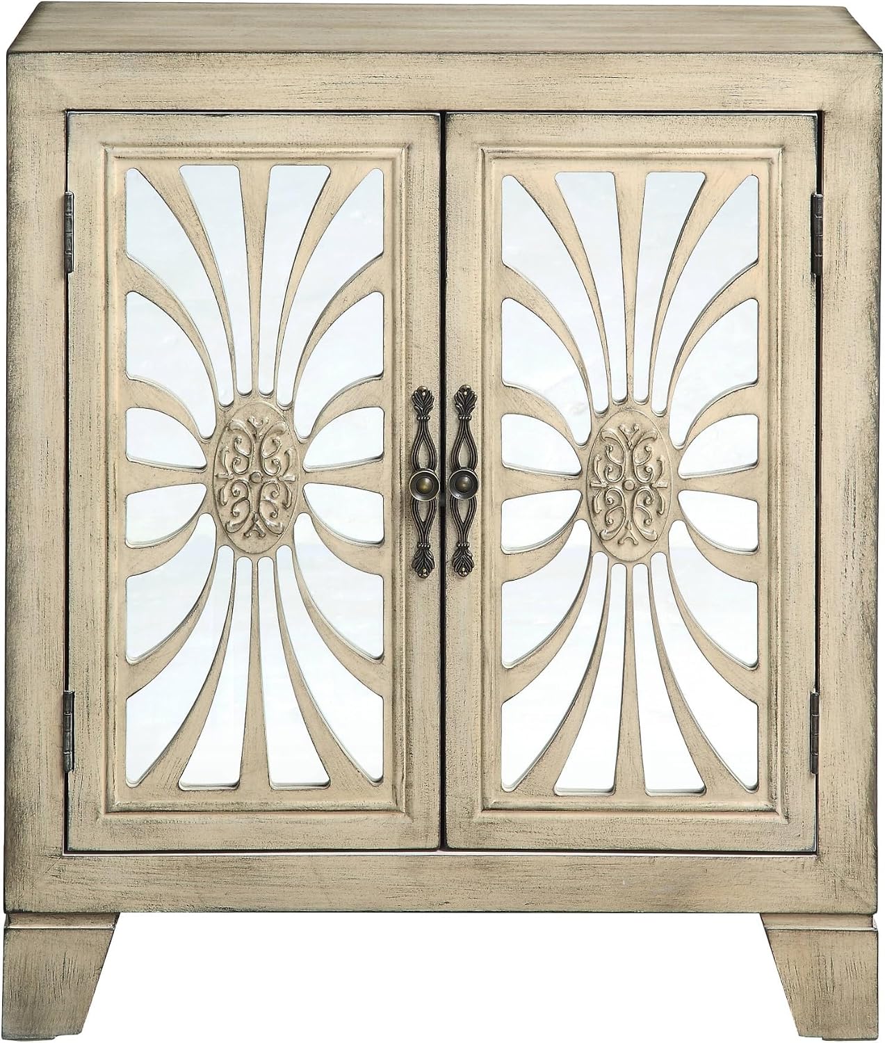 Console Cabinet with 2 Door, Retro Style Pantry Storage Locker for Kitchen Living Room,for Kitchen Home