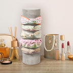 2 Pcs Vertical Headband Holder Organizer Soft Velvet Hairband Dislay Stand Head Band Holders for Girls, Gray