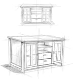 SIMPLIHOME Artisan SOLID WOOD 53 Inch Wide Transitional TV Media Stand in Natural Aged Brown for TVs up to 60 Inches, For the Living Room and Entertainment Center