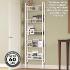 COVAODQ Pantry Spice Rack Narrow Bookshelves Behind The Door for Kids,Multi Pantry Organizer Spice Rack for Kitchen Bedroom