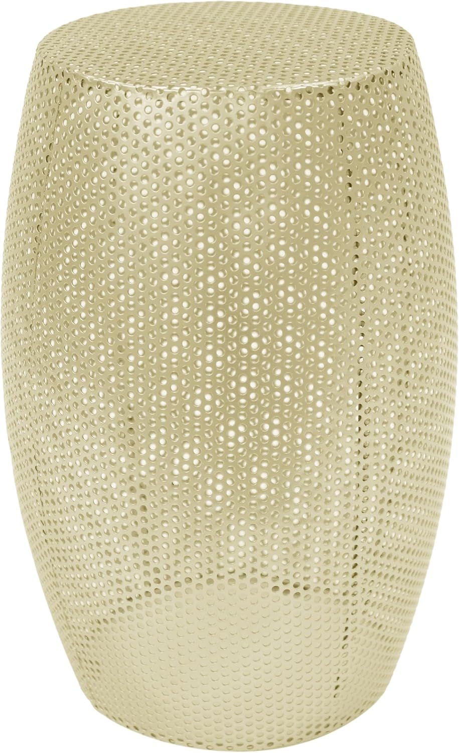 Round Metal Hollow Side Table
