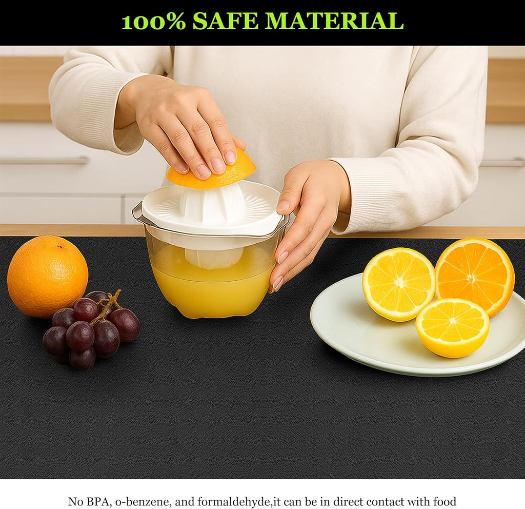 Warmstar Leather Table Cover 24 x48 Inch, 1.8MM Thick PVC Table Protector Waterproof, Desk Cover Protector Non-Slip Table Pad for Kitchen, Dresser, Gaming Desk,Dining Room Table
