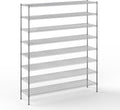 18" Deep x 72" Wide x 86" Height Wire Shelving Kit | 8-Tier | NSF Commercial Storage Rack Unit