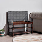 Shoe Storage Bench, Entryway Shoe Rack with Leather Seat 2-Tier Lift-top Organizer Wooden Bench for Foyer Bedroom Living Room Accent Furniture (39.4'')
