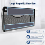 Magnetic File Holder 1 Pockets File Folder Organizer, Office Hanging Magazine Rack for File Cabinets, Magnetic Paper Holder, No Drilling Mail Organizer for Refrigerator, Office