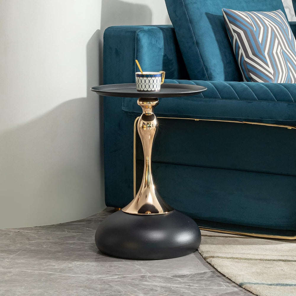 End Tables, Small Round Side Table Corner Drink Tables Small Coffee Table Coc...