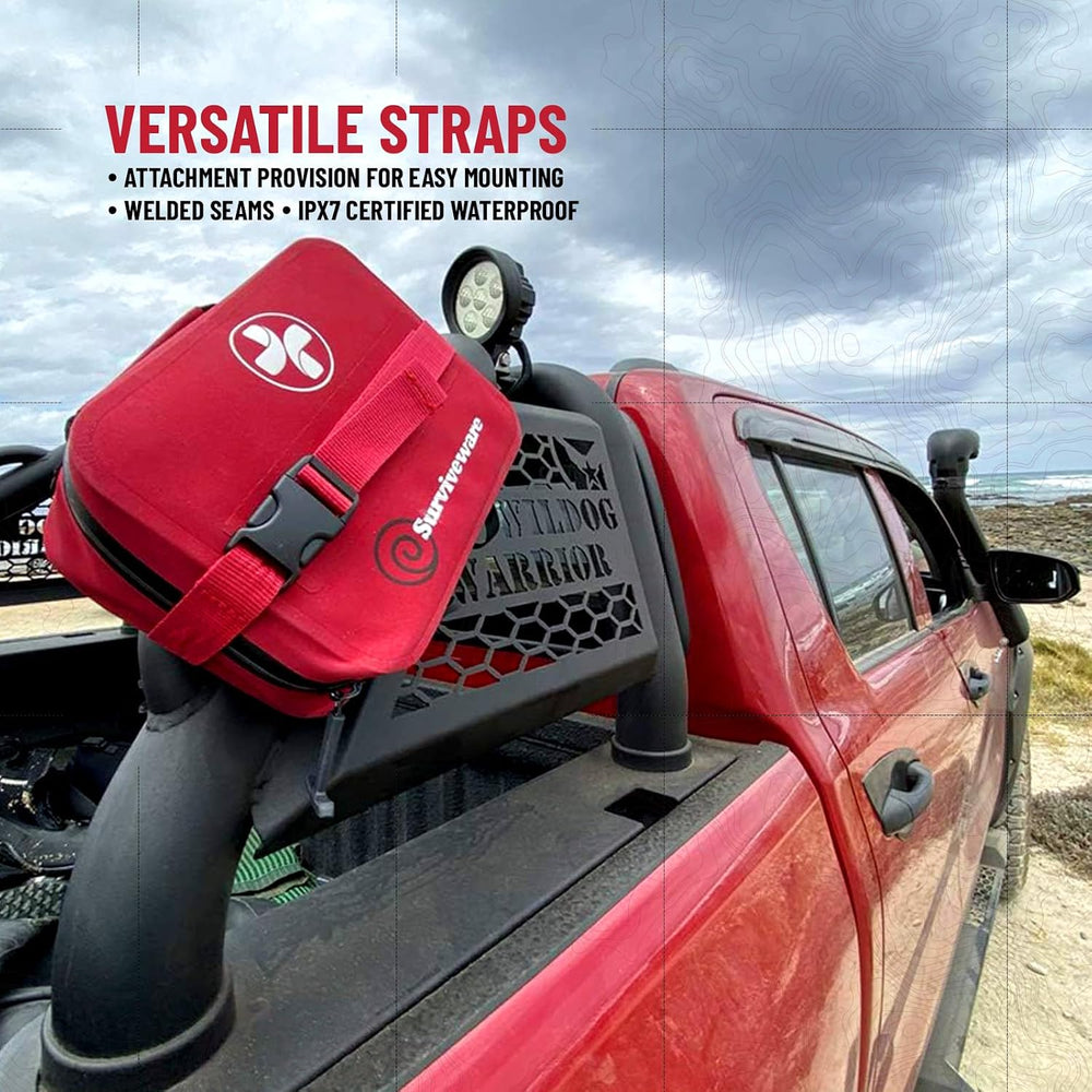 Surviveware Comprehensive Waterproof Premium Survival First Aid Kit