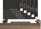 Atelier Mobili Floating TV Stand - Wall Mounted TV Stand for 75 Inch TV - Floating TV Shelf - Modern TV Stands for Living Room - Sleek Entertainment Center Design (Walnut, 2 Doors)