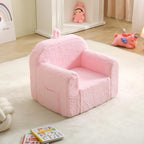 Kids Chair, Toddler Chair Comfy for Boys & Girls, Children Armchair, Pink