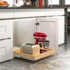 ALINE FURNITURE Pull Out Drawers for Cabinets Birch Wood, 30" W X 21" D Soft Close Slide Out Drawer for Kitchen Cabinets, Pull-out Shelves, Sliding Shelf for Pantry Cabinet Organizer