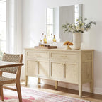 Modway Elysian Living Room Furniture, Bleached Burl
