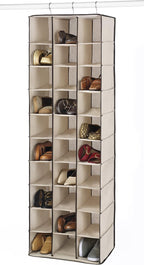 Whitmor Hanging Shoe Shelves 30 Section