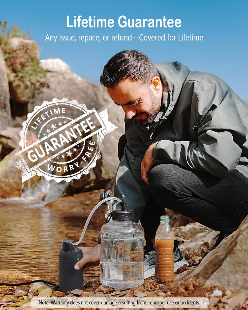 Electric Water Purifier Camping, Survival & Emergency Preparedness