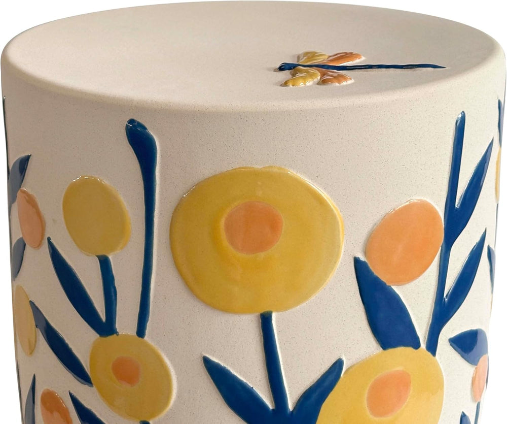 Tov Furniture Ceramic Summer Garden Table