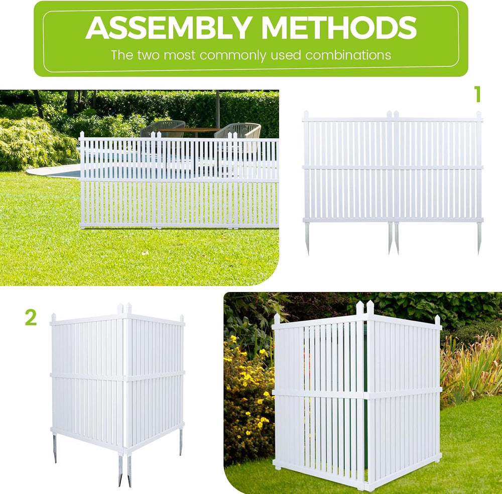 Air Conditioner Fence 48" W X 48" H Trash Can Fence Pool Equipment ...