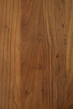 Signature Design by Ashley Fortmaine Contemporary Dining Table with Natural Live Edge, Light Brown & Black