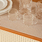 Beautysaid Shelf and Drawer Liner for Kitchen Cabinet, Non Adhesive Non Slip Shelf Paper Thickened for Dresser Pantry Shelve Bathroom Protector Liner Breathable Mat(Cream White Weave,23.6 in x 10 FT)