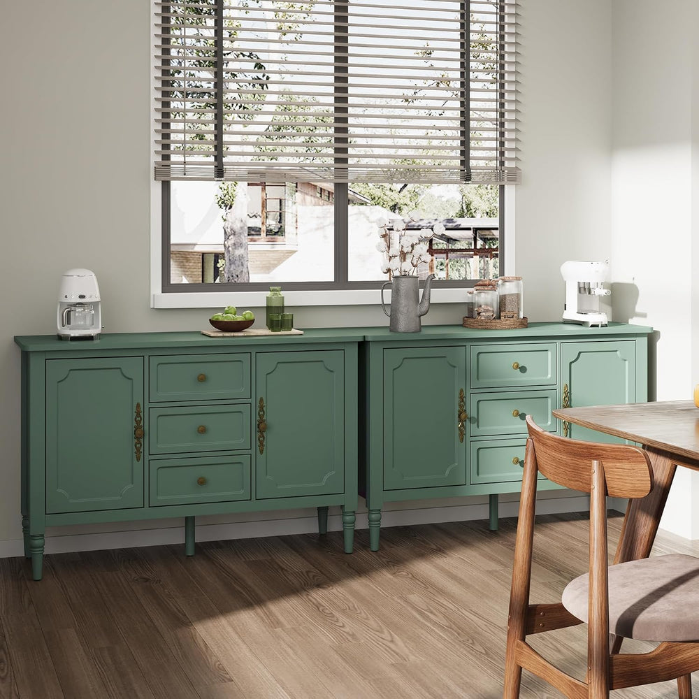 RoyalCraft Buffet Cabinet with Storage, Vintage Sideboard with 2 Doors & ...