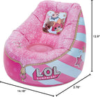 L.O.L. Surprise! Pink Inflatable Chair for Kids – Easy to Inflate