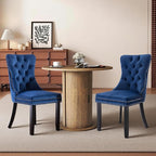 SoarFlash Kitchen Table and Chairs for 2, 31.5" Dining Table Set for 2 with Upholstered Chairs, 3 Piece Kitchen Table Set with Storage Shelf for Small Space, Apartment