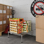 24" Deep x 24" Wide x 8" Height Wire Shelving Kit | 1-Tier | NSF Commercial Storage Rack Unit